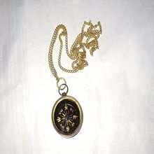 Nautical Brass Pendant compass