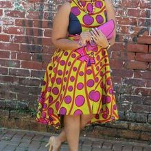 WOMEN African Kitenge Dress