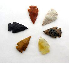 Semi Precious Stone Agate Material Arrowhead