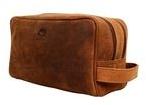 Buffalo Genuine Leather Toiletry Bag