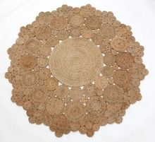 ELEGANT ROUND JUTE RUG