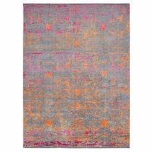 hand knotted tibetan style carpet