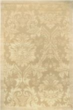 Hand Knotted Wool Silk Carpet