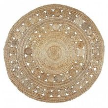 jute round rug