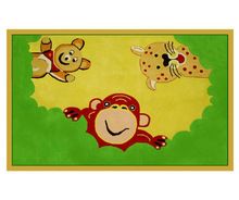 play cartoon wool hand tufted rugs