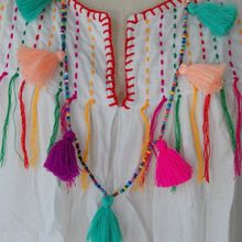 Beaded Tassel Necklace