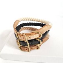 Braided Rope Dog Collar