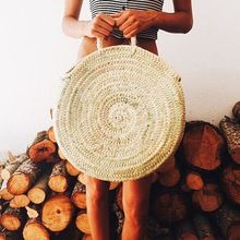 Hand woven Bali Rattan Beach Bag