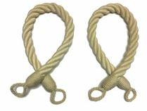 Linen Rope Tiebacks