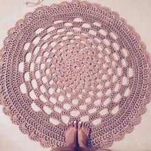 MACRAME CROCHET HANDWOVEN RUG