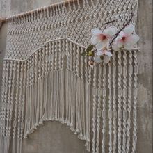 macrame lace curtains