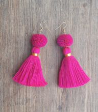 Pom Pom Earrings