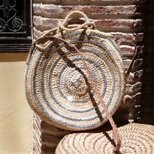 straw beach bag