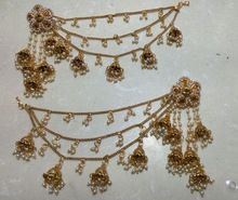 Fashion Earrings with head chain