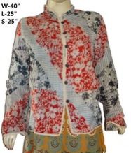 Beautiful floral printed Kantha jacket