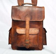 Rucksack handmade Real leather