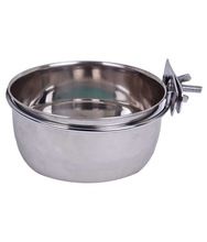 silver stainless steel food service tray