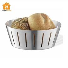 Stainless Steel Economy Bread Basket Food Basket