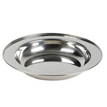 Stainless Steel Soup Dish dinner plate