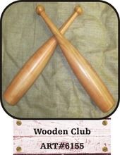 Vintage wooden club