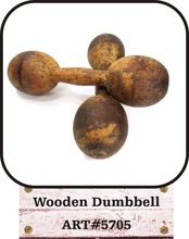 Wooden Dumbbell