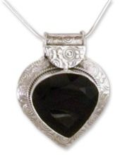 Black Onyx Durzy Pendant