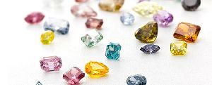 loose faceted stones