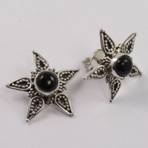 Black Onyx Earrings