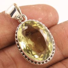 LEMON QUARTZ Gems Pendant