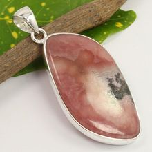 RHODOCHROSITE Cabochon Gemstone Pendant