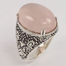 Rose Quartz Gemstone Ring