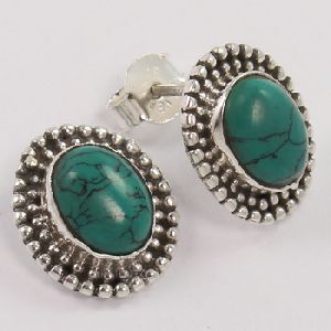 Turquoise Gemstone Earrings