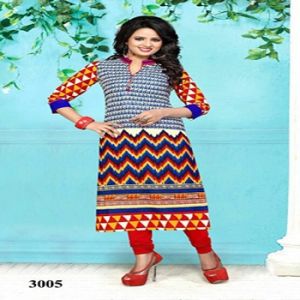 Ladies Cotton Printed Kurti