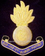 Hand Embroidered Military Emblem