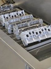 Cylinder block washing machine