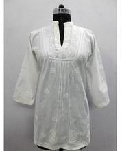 White Tunic Top Blouse