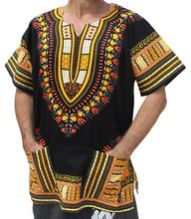 AFRICAN TRADITIONAL DASHIKI BLOUSE SHIRT