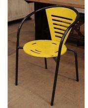 Painted Metal Restaurant Chair