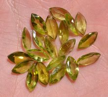 Peridot Cut Marquise Calibrated Gemstone