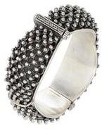 Vintage Style Oxidised Beaded Bangle