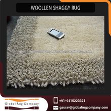 Wollen Shaggy Carpets