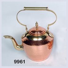 Copper Hammered Tea Kettle