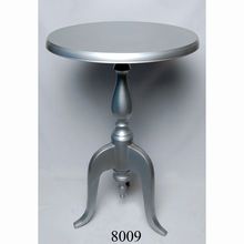 Silver Aluminium Coffee Table