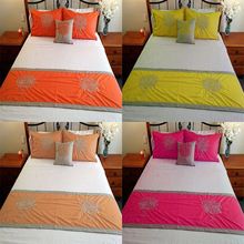 Cotton Luxury Embroidered Bed Runner
