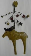 Hanging Moose christmas decoration