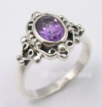 amethyst gemstone adorable demanding ring