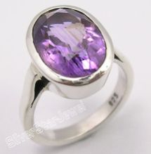 amethyst mens ring