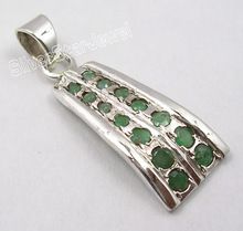 EMERALD MULTI GEMSTONES TRENDY Pendant