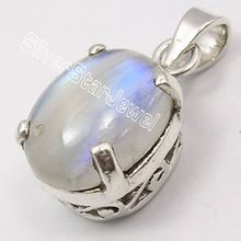 moonstone sterling silver partywear pendant