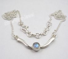 Rainbow Moonstone Necklace